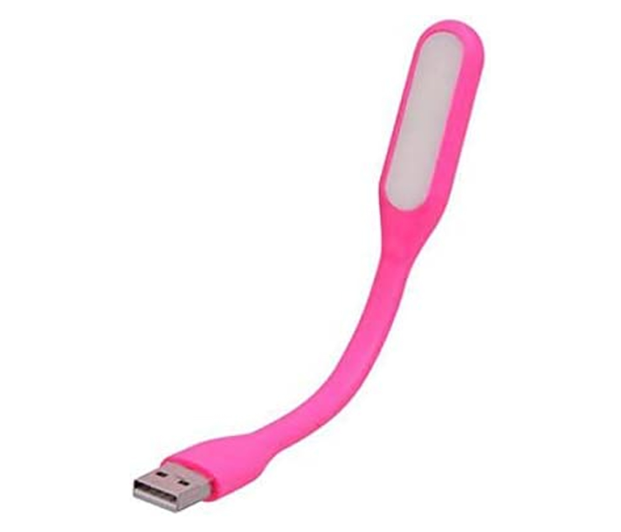 USB Rechargeable Led Portable Light Lamp - Pink - Zoom Image 2