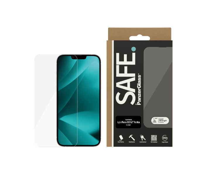 Safe SAFE95176 Case Friendly Screen Protectors for Apple iPhone 14 Pro Max - Zoom Image 2