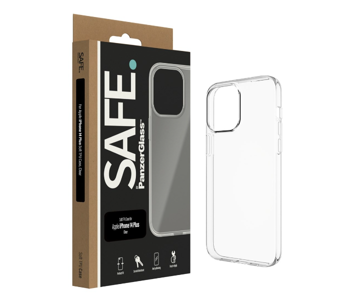 Safe SAFE95156 Lightweight Tempered Mobile Case for Apple iPhone 14 Plus - Zoom Image