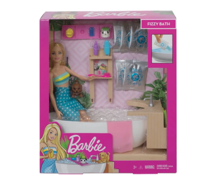 Mattel Barbie Bathtub Playset Activity Toy for Kids - Zoom Image 4