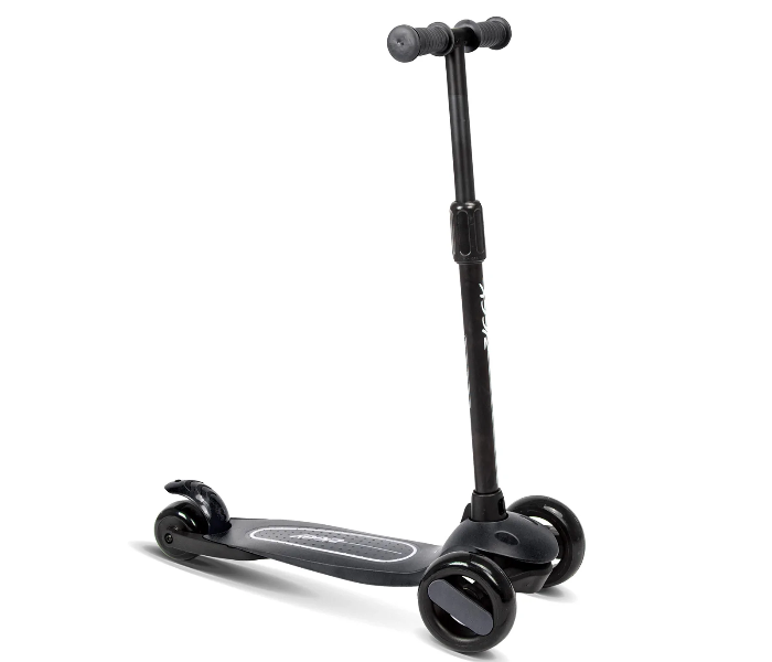 Spartan Ziggy 3-Wheel Tilt Scooter with LED Light For Kids - Black - Zoom Image 3