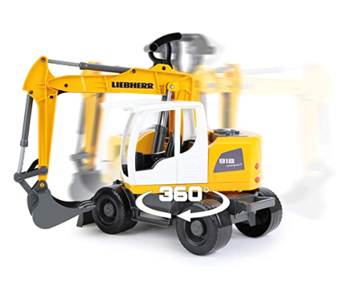 Lena Liebherr Excavator A918 Litronic Activity Toy For Kids - Zoom Image 3