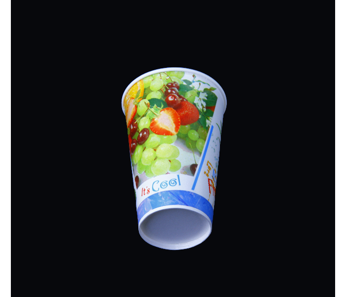 Hotpack HSMPJC12 Set of 25 Pieces 12-Oz Paper Juice Cup with Lid - Zoom Image 5