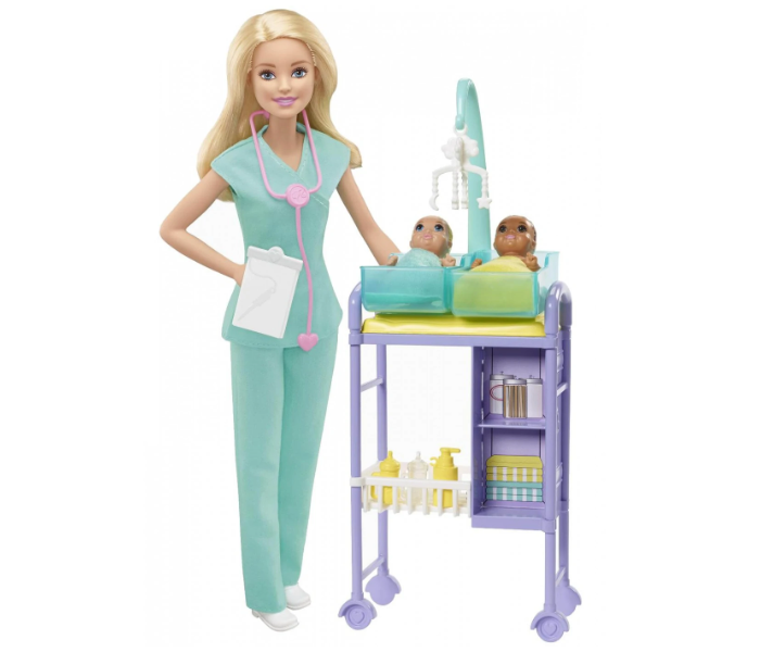 Mattel Barbie Baby Doctor Activity Toy for Kids - Zoom Image 1