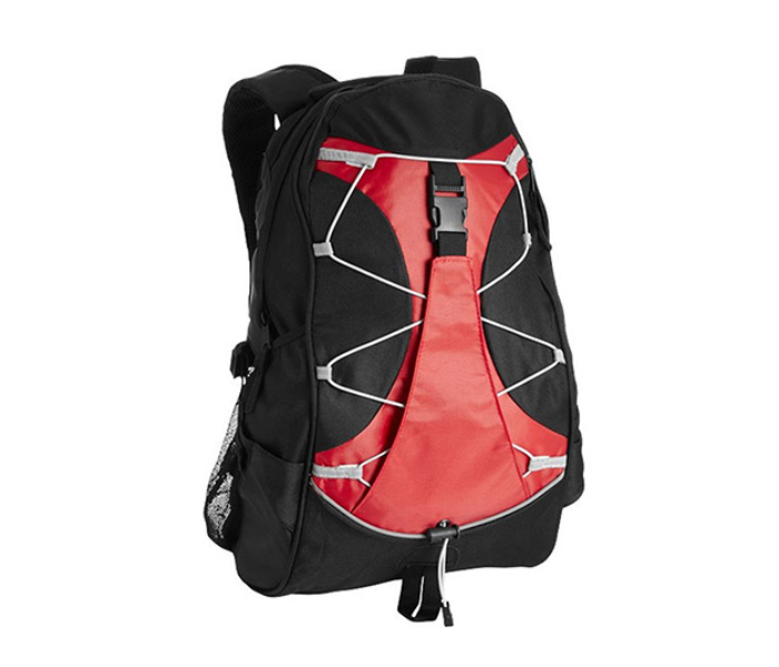 9016  Hikers Travel Backpack - Black and Red - Zoom Image 1