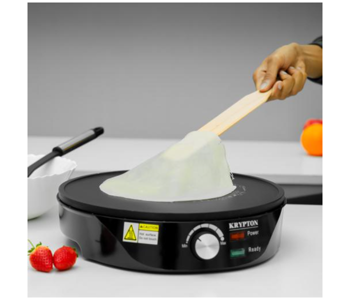 Krypton KNCM6387 1000Watts Electric Griddle Crepe Maker - Black - Zoom Image 4