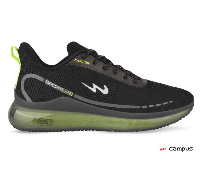 Sensor UK 8 Sized Campus Sports Shoe For Men - Grey Green - Zoom Image