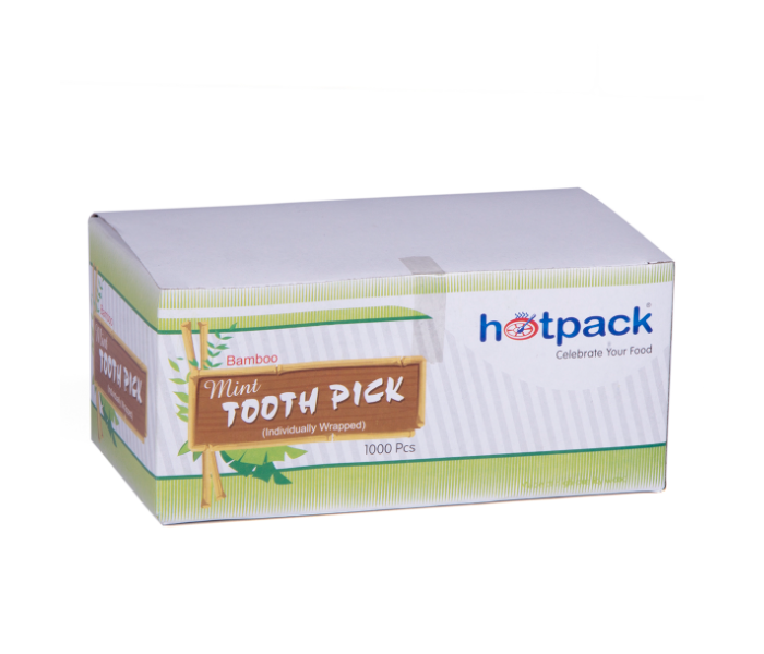 Hotpack MTP Set of 1000 Pieces Mint Tooth Pick - Zoom Image 1