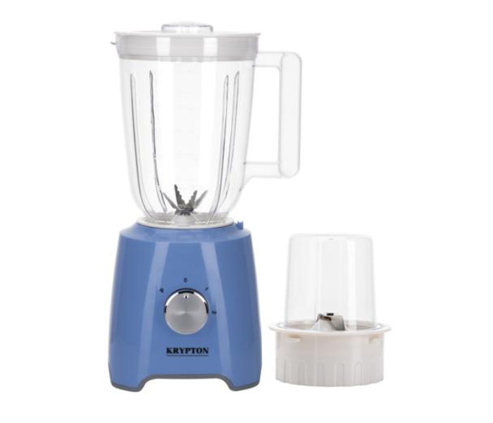 Krypton KNB6074 400Watts 1.5L Unbreakable Jar 2 In 1 Blender - Blue - Zoom Image 1