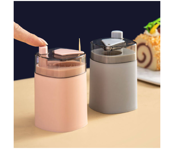 GTC 22000950 Pack of 3 Automatic Pop-up Toothpick Container Holder Bottle - Zoom Image 1