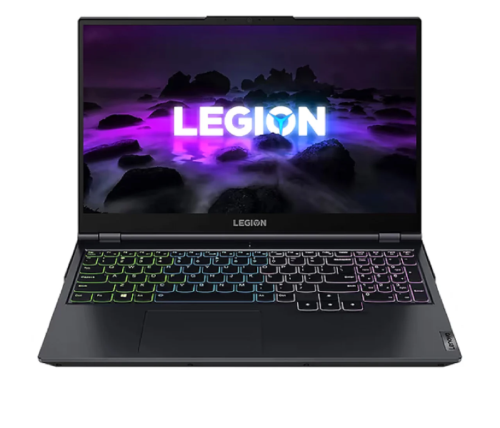 Lenovo 82RB00BKAX Legion 5 Gaming Laptop 15.6 Inch WQHD Intel Core i7-12700H Processor 16GB RAM 1TB SSD 6GB NVIDIA GeForce RTX 3060 Graphics Windows 11 English Arabic Keyboard - Grey - Zoom Image 1