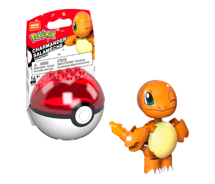 Mattel MEGA Pokemon - Charmander Activity Toy for Kids - Zoom Image