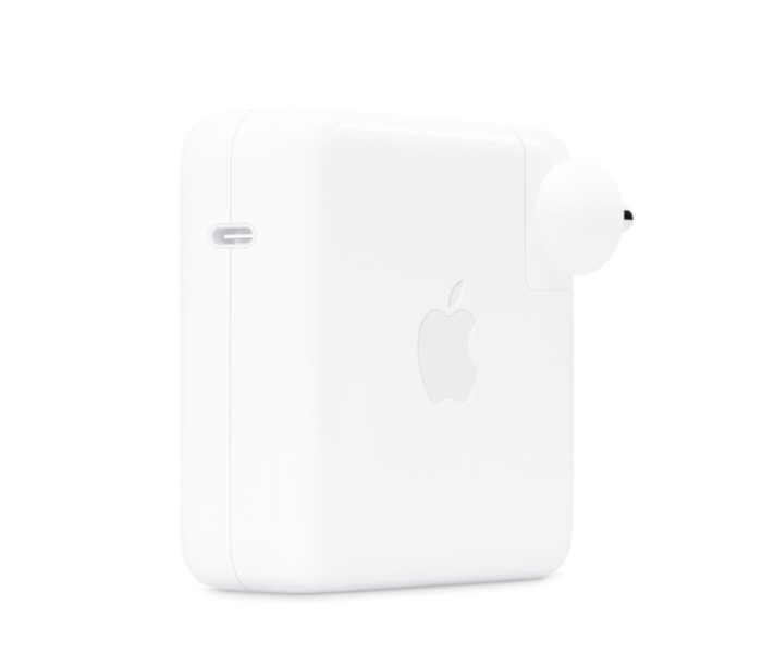 Apple MX0J2 ZM/A 96Watts USB-C Euro 2 Pin Power Adapter - White - Zoom Image 3