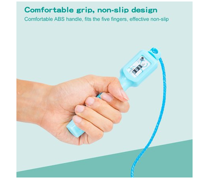 Cartoon Children Counting Skipping Rope - Blue - Zoom Image 2