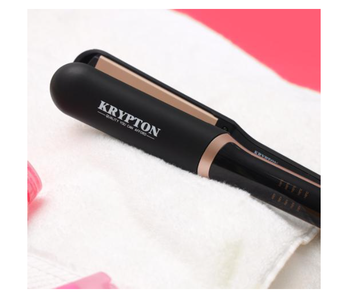 Krypton KNH6314 55Watts Ceramic Heat Plate Hair Straightener - Black - Zoom Image 2