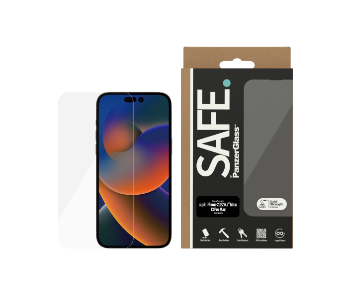 Safe SAFE95175 Case Friendly Screen Protectors for Apple iPhone 14 Plus - Zoom Image 2