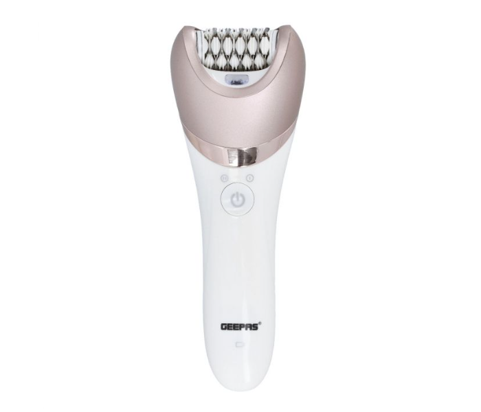 Geepas GLS86053 1400mAh LED Indicator Light Electric Hair Remover Set for Women - White - Zoom Image 4