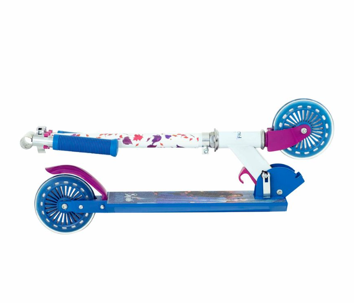 Spartan Frozen II 120mm Folding Scooter For Kids - Blue and White - Zoom Image 2