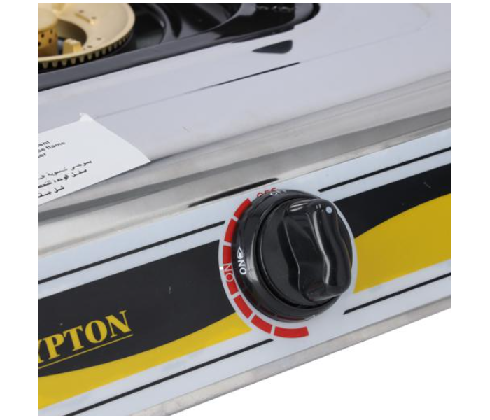 Krypton KNGC6321 Single Burner Auto Ignition System Stainless Steel Gas Cooker - Silver - Zoom Image 5