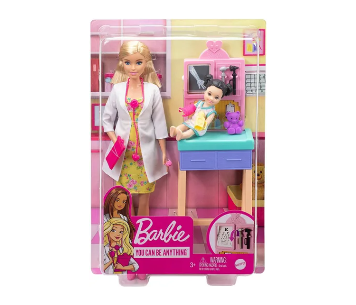 Mattel Barbie Pediatrician Activity Toy for Kids - Zoom Image