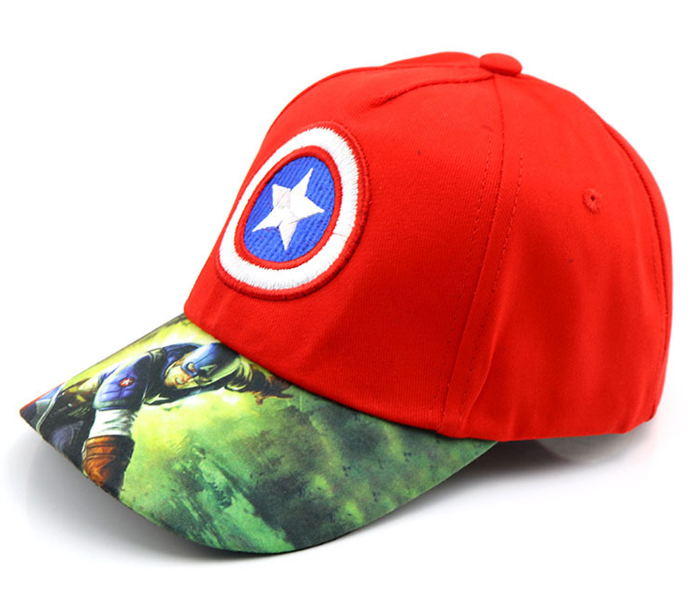 Marvel Captian American Baseball Cap for Kids - Red - Zoom Image