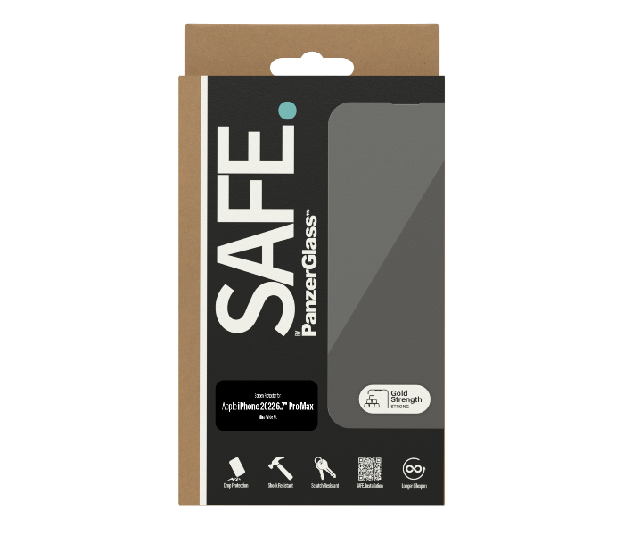 Safe SAFE95176 Case Friendly Screen Protectors for Apple iPhone 14 Pro Max - Zoom Image 3