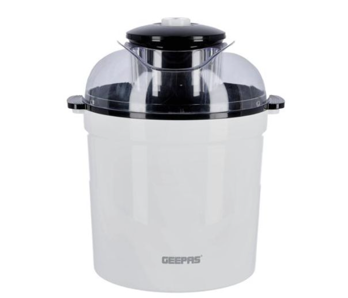 Geepas GIM63027UK BPA Free Ice Cream Maker Machine - White and Pink - Zoom Image 1