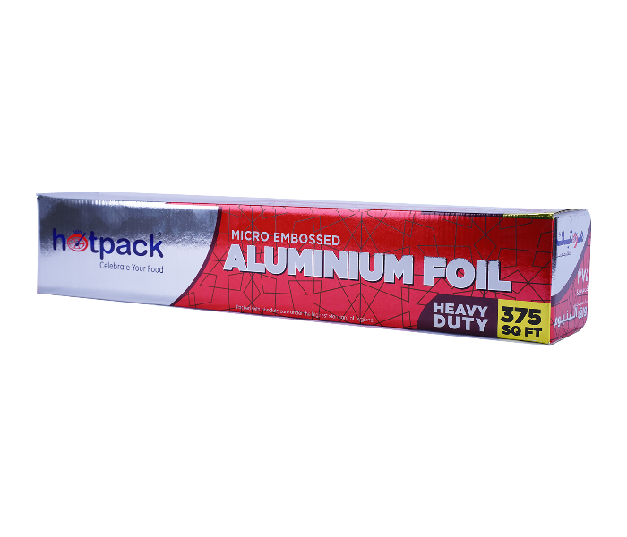 Hotpack AF45375HPE 375 Squarefeet Aluminium Foil Embossed - Silver - Zoom Image 6