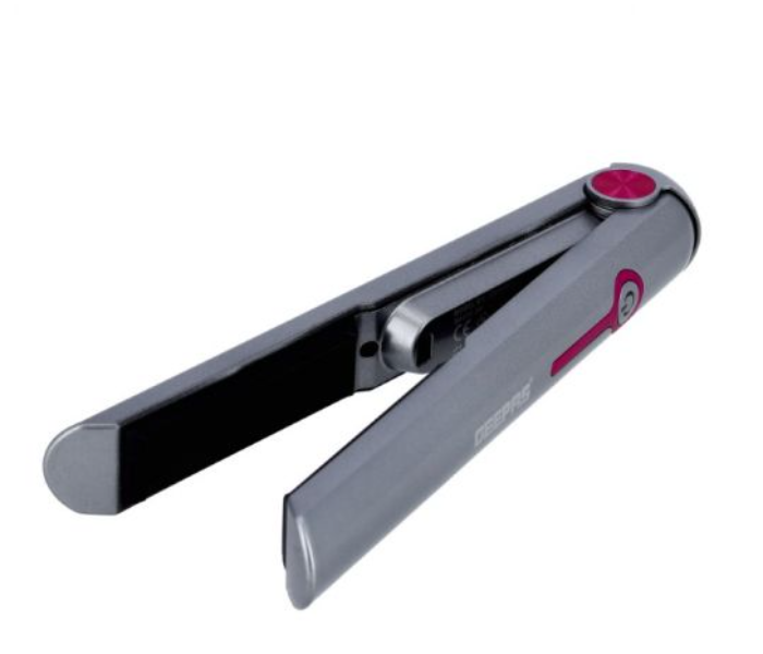 Geepas GHS86057 Ceramic Plates Rechargeable Hair Straightener - Grey - Zoom Image 2