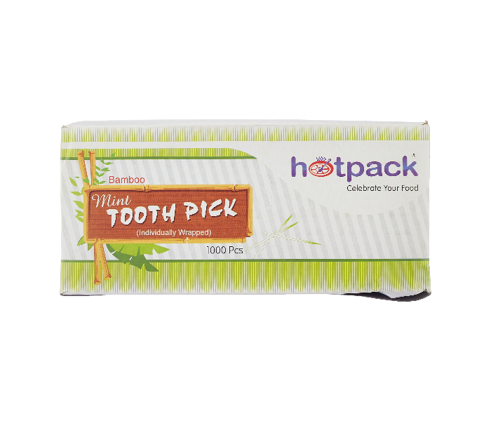 Hotpack MTP Set of 1000 Pieces Mint Tooth Pick - Zoom Image 2