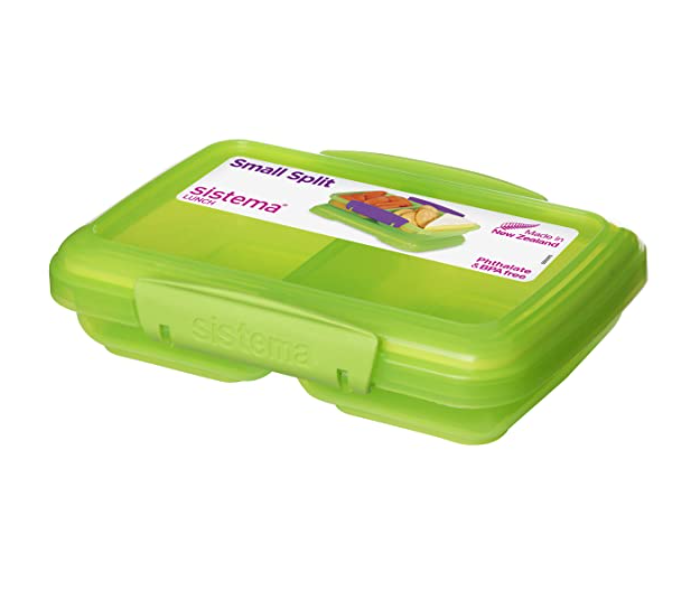 Sistema Lightweight Small Split Lunch Box - Green - Zoom Image