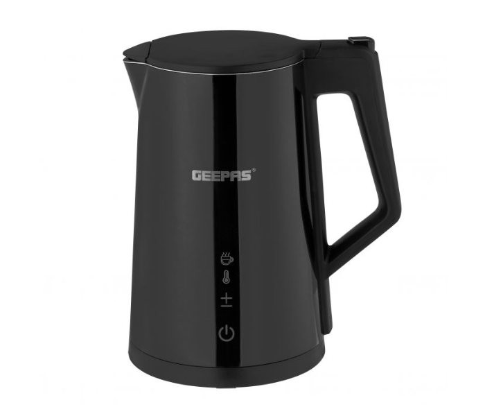 Geepas GK38051 1.7 Litre Boil Dry Protection Digital Electric Kettle - Black - Zoom Image 1