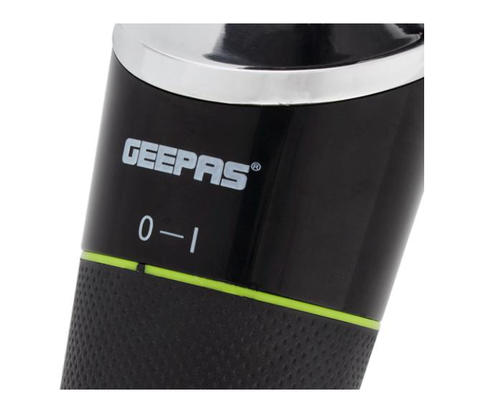 Geepas GTR56027 5-in-1 Grooming Kit with 4 Detachable Head - Black - Zoom Image 9