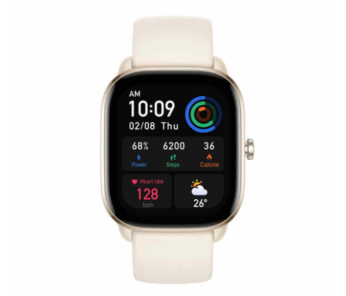 Amazfit GTS 4 Mini Smart Watch - Moonlight White - Zoom Image 1