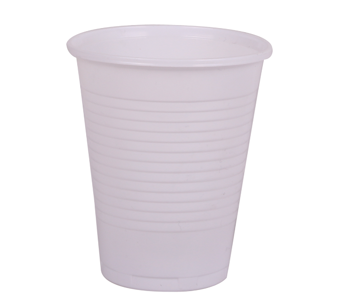 Hotpack PC7PP Set of 50 Pieces 7 Oz Plastic Cup - White - Zoom Image 2