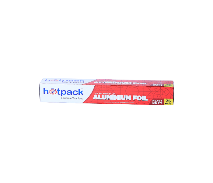 Hotpack AF75SQFT 75 Squarefeet Aluminium Foil Embossed - Silver - Zoom Image 6