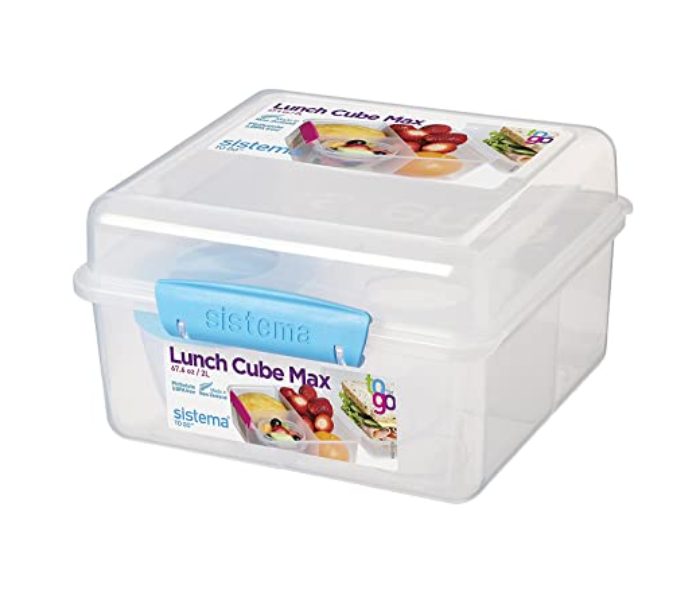 Sistema 2Litre To Go Lightweight Cube Lunch Max Box - Zoom Image 4