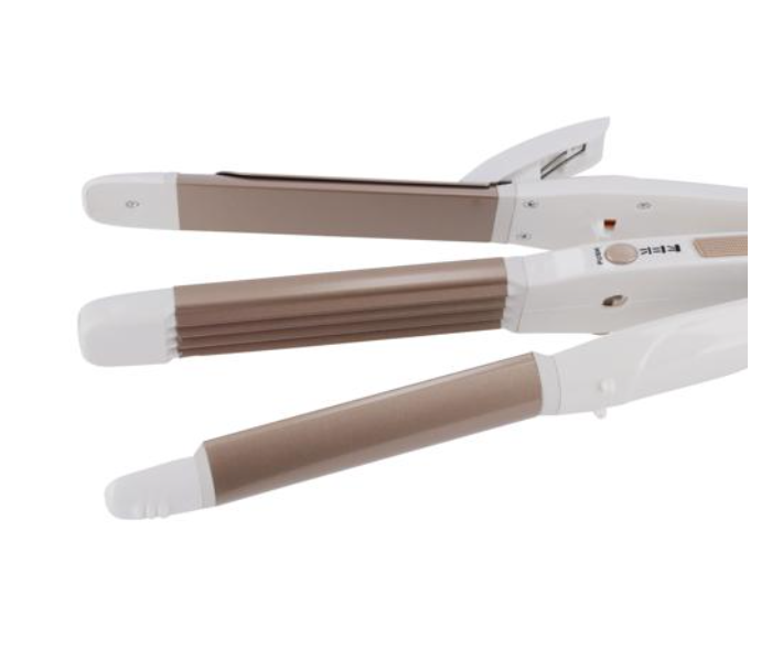 Krypton KNH6396 60Watts Hair Straightener - White and Gold - Zoom Image 6