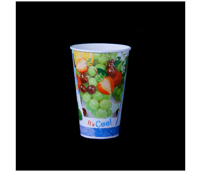 Hotpack HSMPJC12 Set of 25 Pieces 12-Oz Paper Juice Cup with Lid - Zoom Image 4