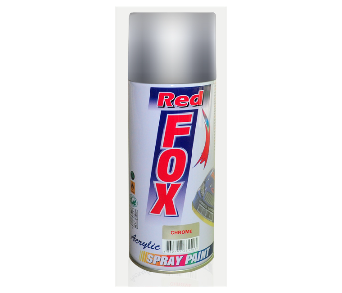 Set of 3 Color Fox Premium Acrylic Car Spray Paint - White, Black & Silver - Zoom Image 2