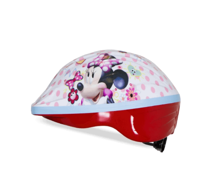 Spartan Minnie Design Bicycle Helmet For Kids - Red and White - Zoom Image 1