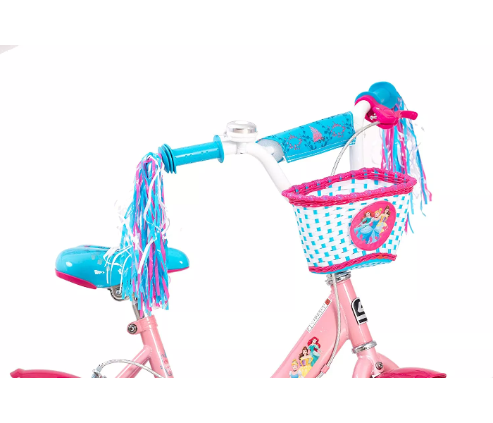 Spartan 12 Inch Disney Princess Bicycle For Kids - Pink and Blue - Zoom Image 3