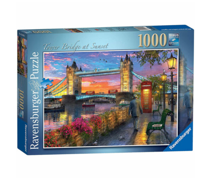 Ravensburger Tower Bridge at Sunset Puzzle Game for Adult - Zoom Image