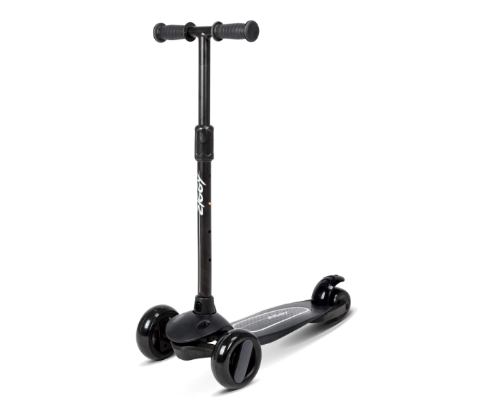 Spartan Ziggy 3-Wheel Tilt Scooter with LED Light For Kids - Black - Zoom Image 1