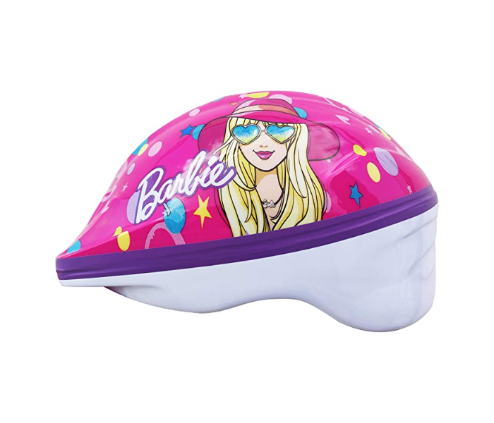 Spartan Barbie Design Bicycle Helmet For Kids - Pink and Purple - Zoom Image 1