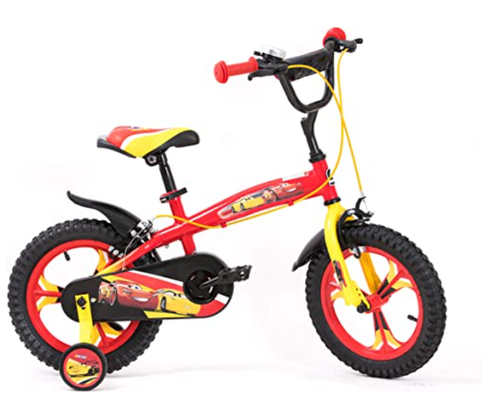 Spartan 12 Inch Disney Cars Bicycle For Kids - Red and Black - Zoom Image 1