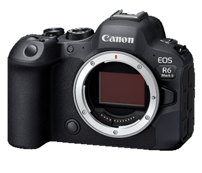 Canon EOS R6 Mark II Camera with RF 50mm f/1.8 STM Lens - Black - Zoom Image 2