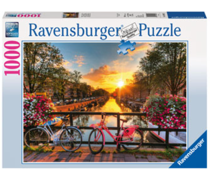 Ravensburger Bicycles in Amsterdam Puzzle Game for Adult - Zoom Image