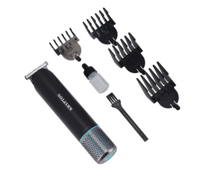 Krypton KNTR5291 Rechargeable Hair Clipper - Black and Silver - Zoom Image 1