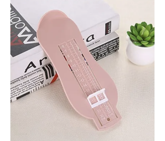 Adjustable Foot Length Measuring Scale - Pink - Zoom Image 1